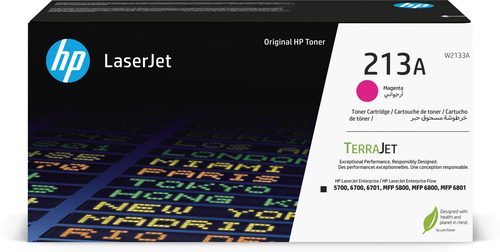 [W2133A] HP Toner magenta LaserJet authentique 213A, 3000 pages, Magenta, 1 pièce(s)