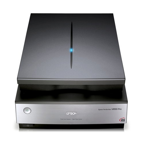 [B11B224401] Epson Perfection V850 Pro, 216 x 297 mm, 6400 x 9600 DPI, 48 bit, 48 bit, 37 sec/page, 59 sec/page