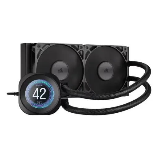 [CW-9061031-WW] Corsair NAUTILUS 240 RS LCD Noir