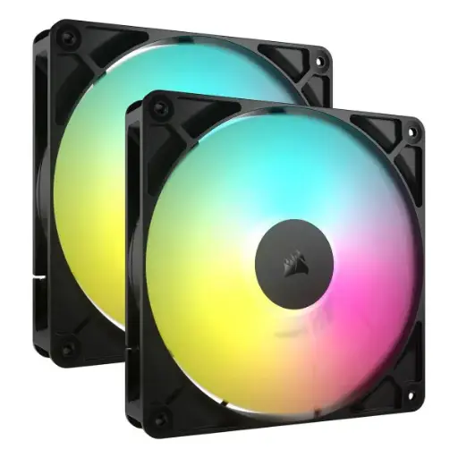 [CO-9050183-WW] Corsair RS140 ARGB, 140mm Fan Dual Pack Noir