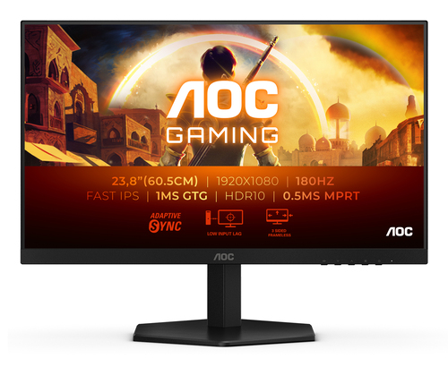 [24G42E] AOC G4 24G42E, 60,5 cm (23.8”), Full HD, LCD, 1 ms, Noir